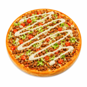 17.Kebab, salat og dressing