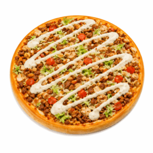 19.Mix kebab og kylling, salat og dressing