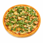 30.Kartofler, kylling, pesto, gorgonzola og rucola