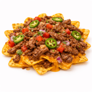 Nachos med kebab